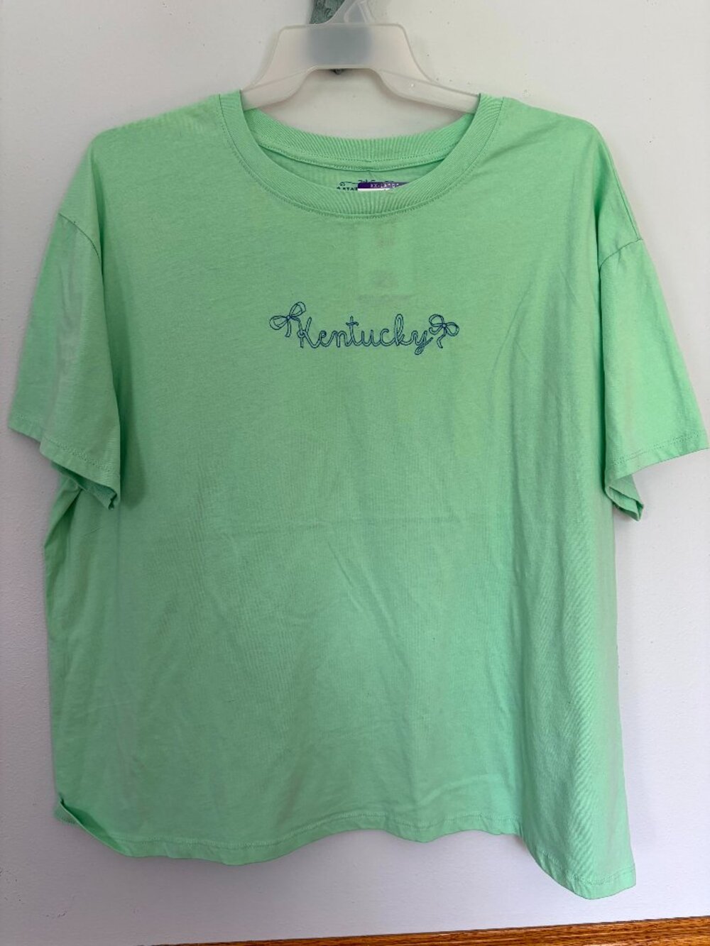 State of Mine Women's Kentucky Tee Mint XXL